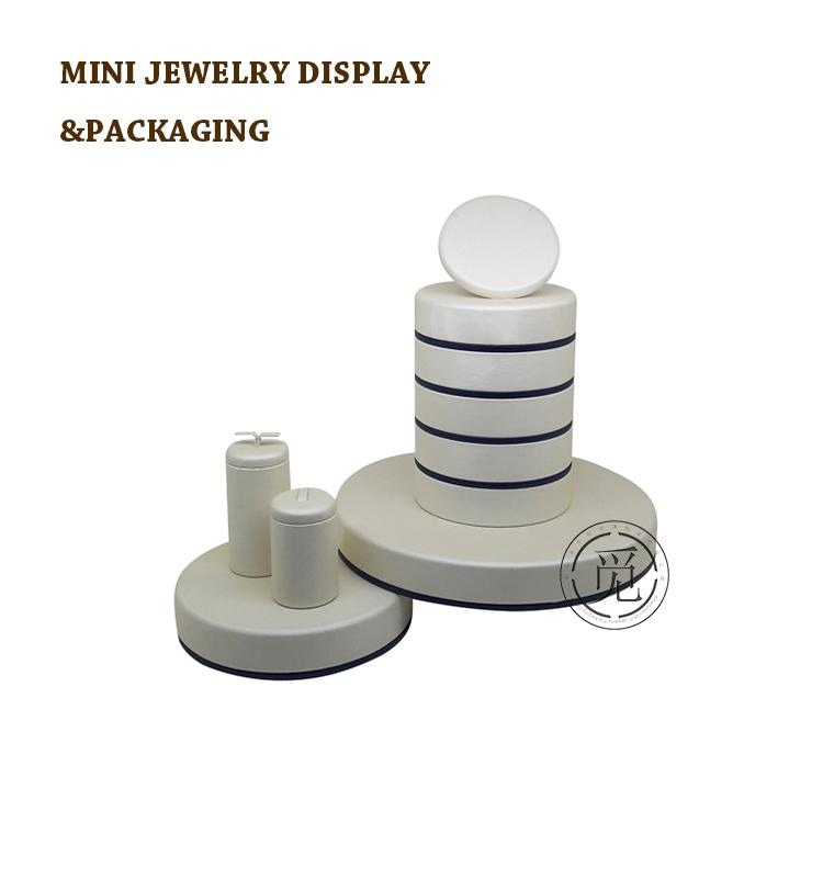 Costomized size jewelry displays for rings 